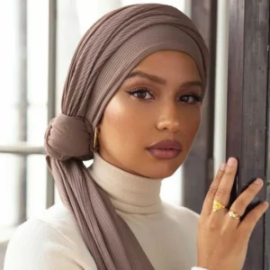 آموزش بستن شال