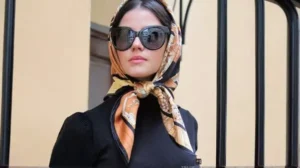 بستن روسری قواره بزرگ خاص و زیبا