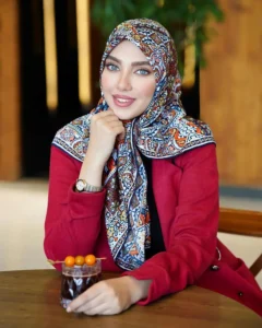 پرطرفدارترین مدل های بستن روسری حریر