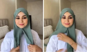 آموزش بستن شال ساده