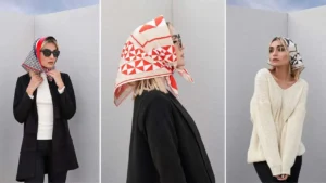 استایل مینیاسکارف به عنوان دستمال گردن یا تزئین کیف