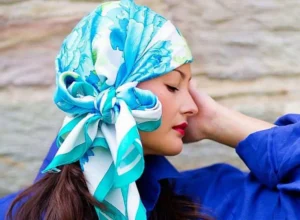 بستن هدبند زنانه