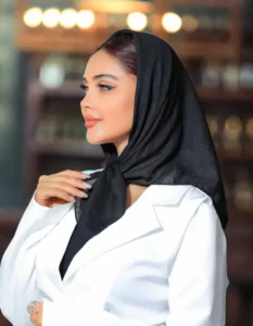 روسری مشکی