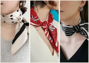 دستمال گردن زنانه حریر