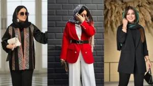 ست کردن روسری با مانتو