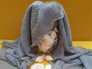 شال پلیسه ماهی