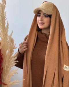 شال ساده زنانه