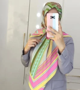 روسری حریر ابریشم