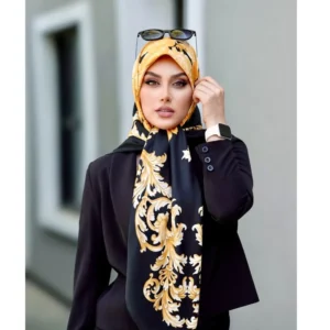 روسری ابریشم پاییزی