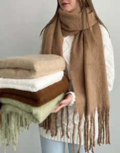 شال موهر زمستانی