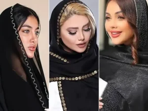 شال مشکی ترند زنانه