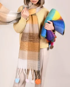 شال موهر زمستانی