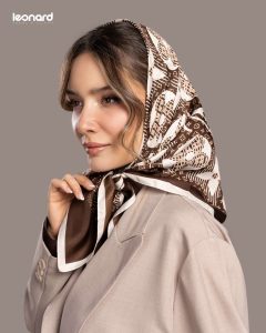 روسری مینی اسکارف ابریشم توییل 2422