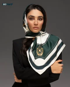 روسری ابریشم تویل 90 | کد 2469